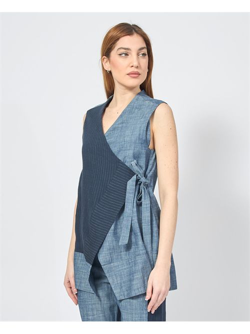 Alessia Santi women's vest with wrap closure ALESSIA SANTI | 511SD35014519014-01